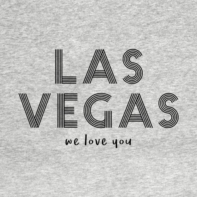 Las Vegas we love you by hoopoe